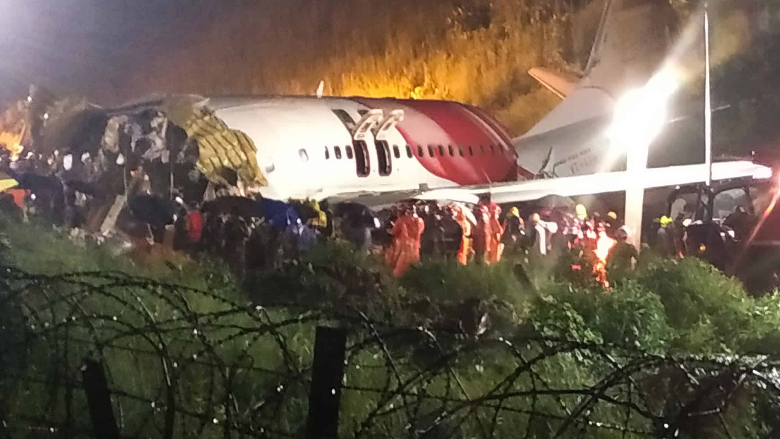 Air India Express Flight With 190 People On Board Skidded Off A Runway