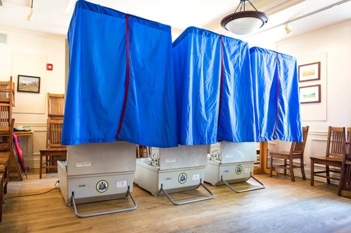 Pennsylvania warns on the naked polling booths