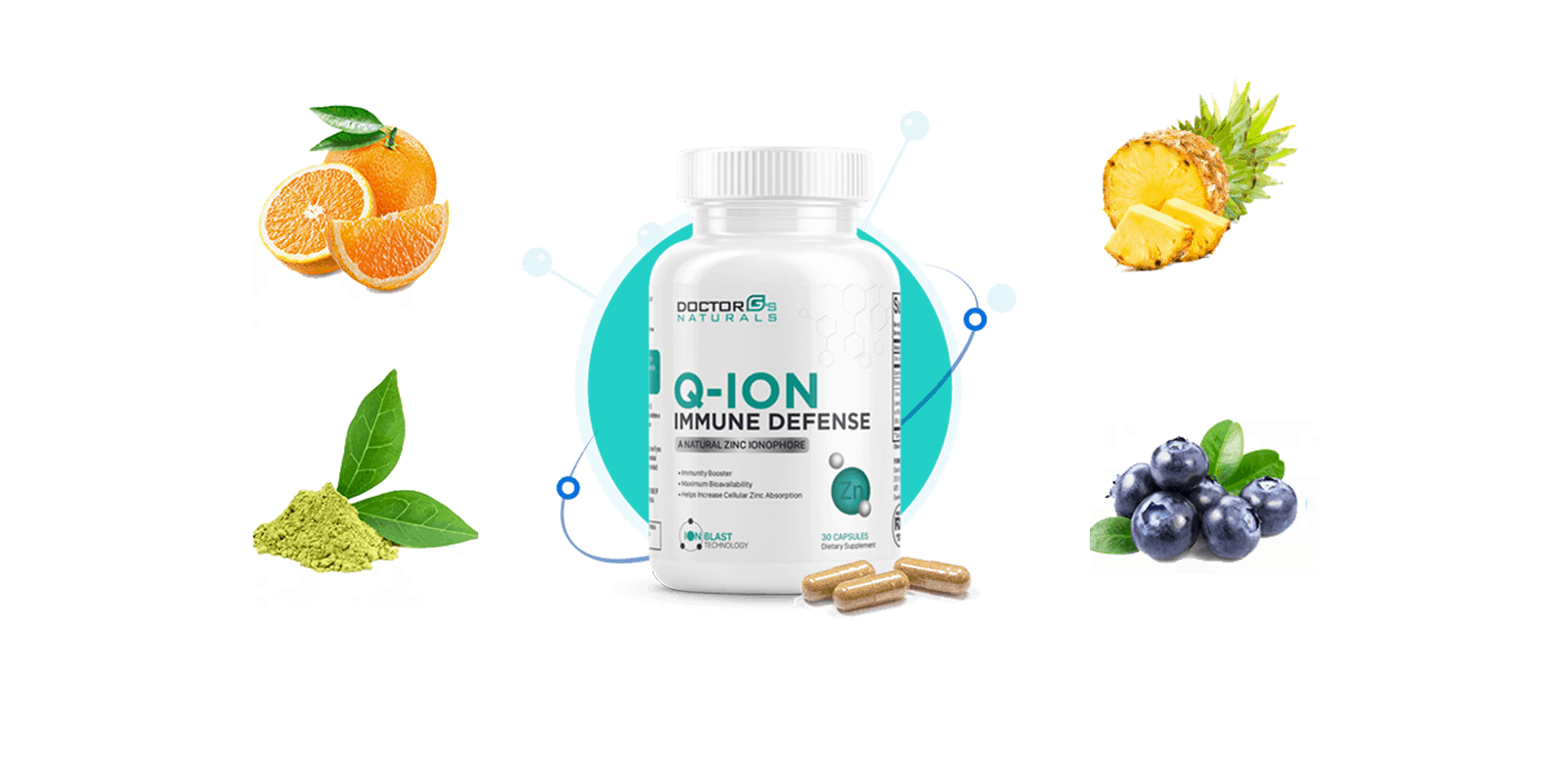 Q-ION Immune Defence ingredients
