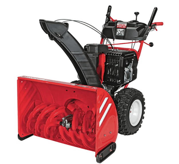 Troy- Bilt Storm electric start 30-inch two-stage gas snow thrower