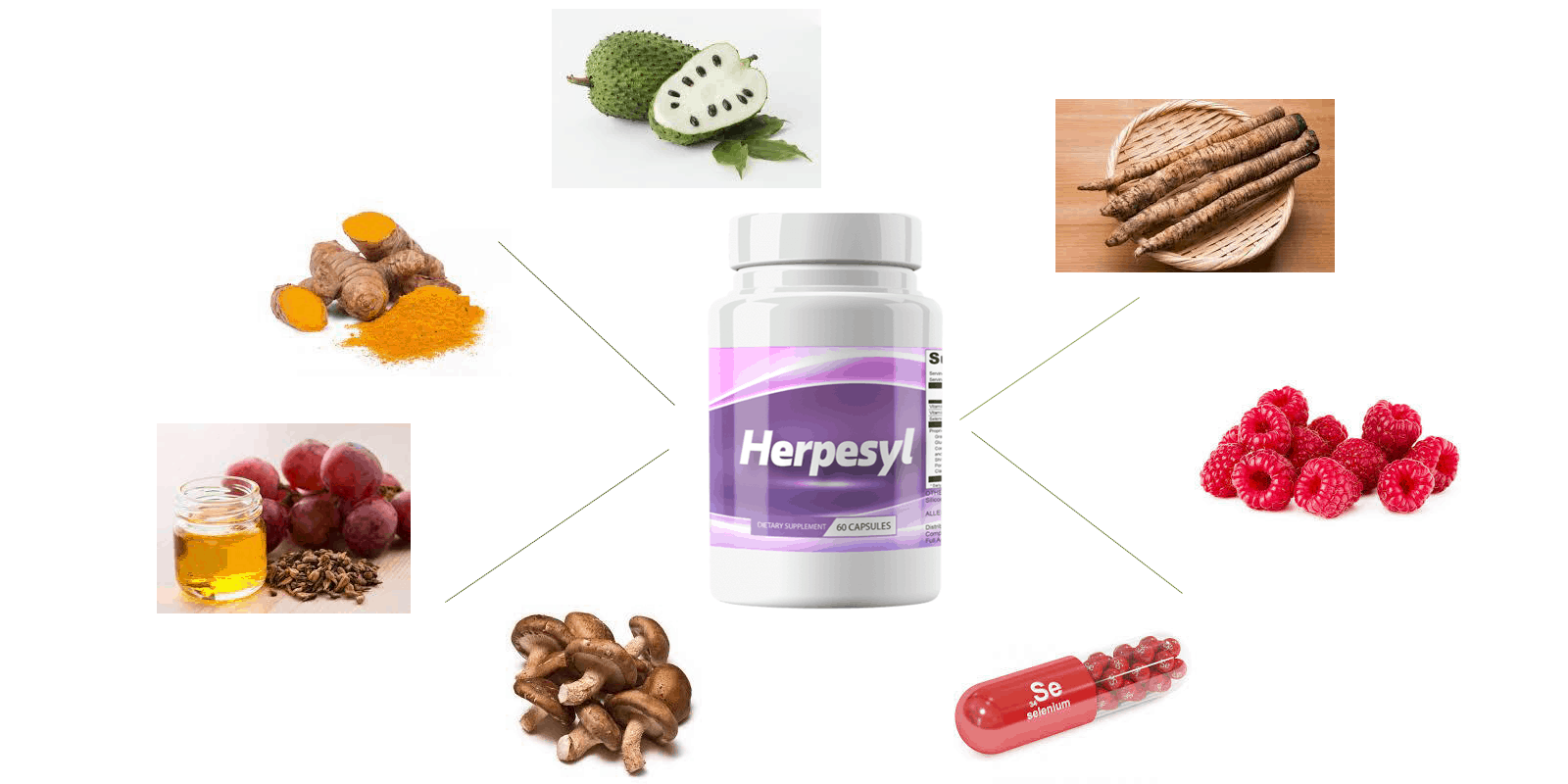 Herpesyl ingredients