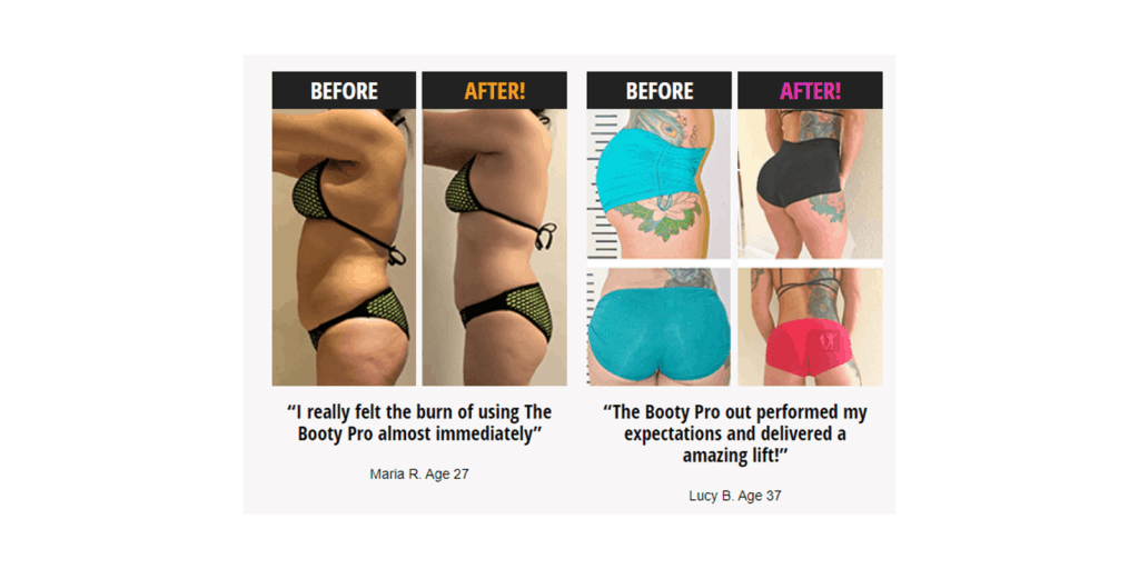 The Booty Pro Results