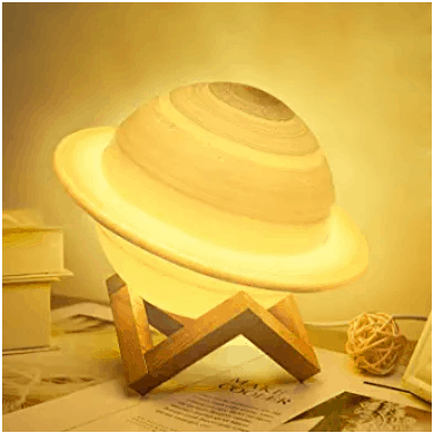 UooEA 3D Saturn Lamp