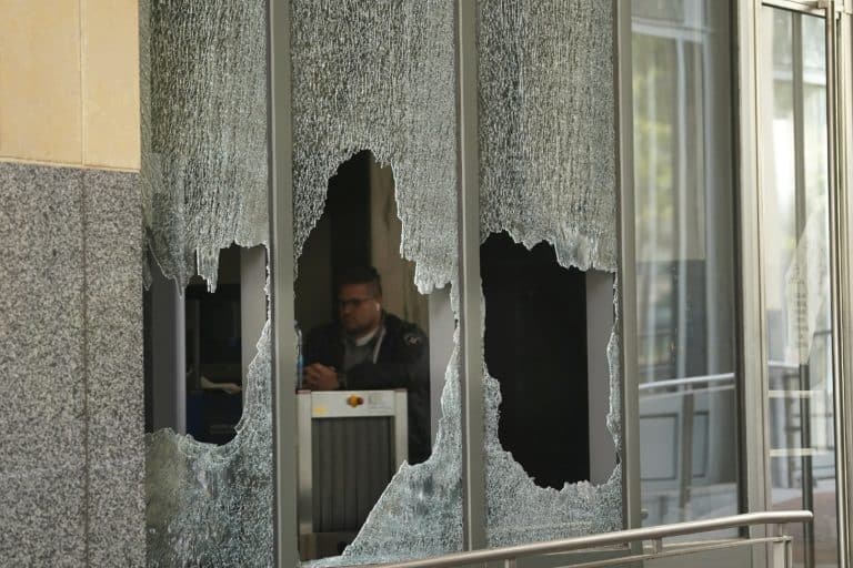 Violent Protesters Smashed Capitol Building’s Glass Doors