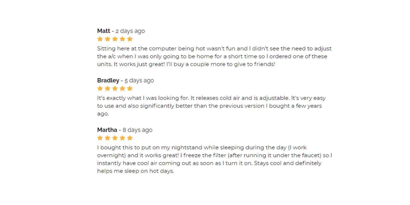 CoolMe Pro Customer Reviews