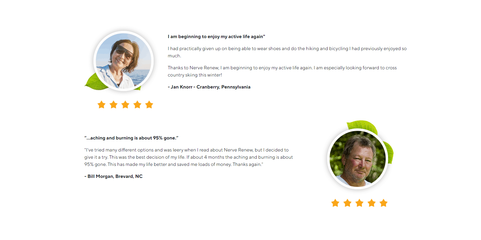 Nerve Renew customer reviews