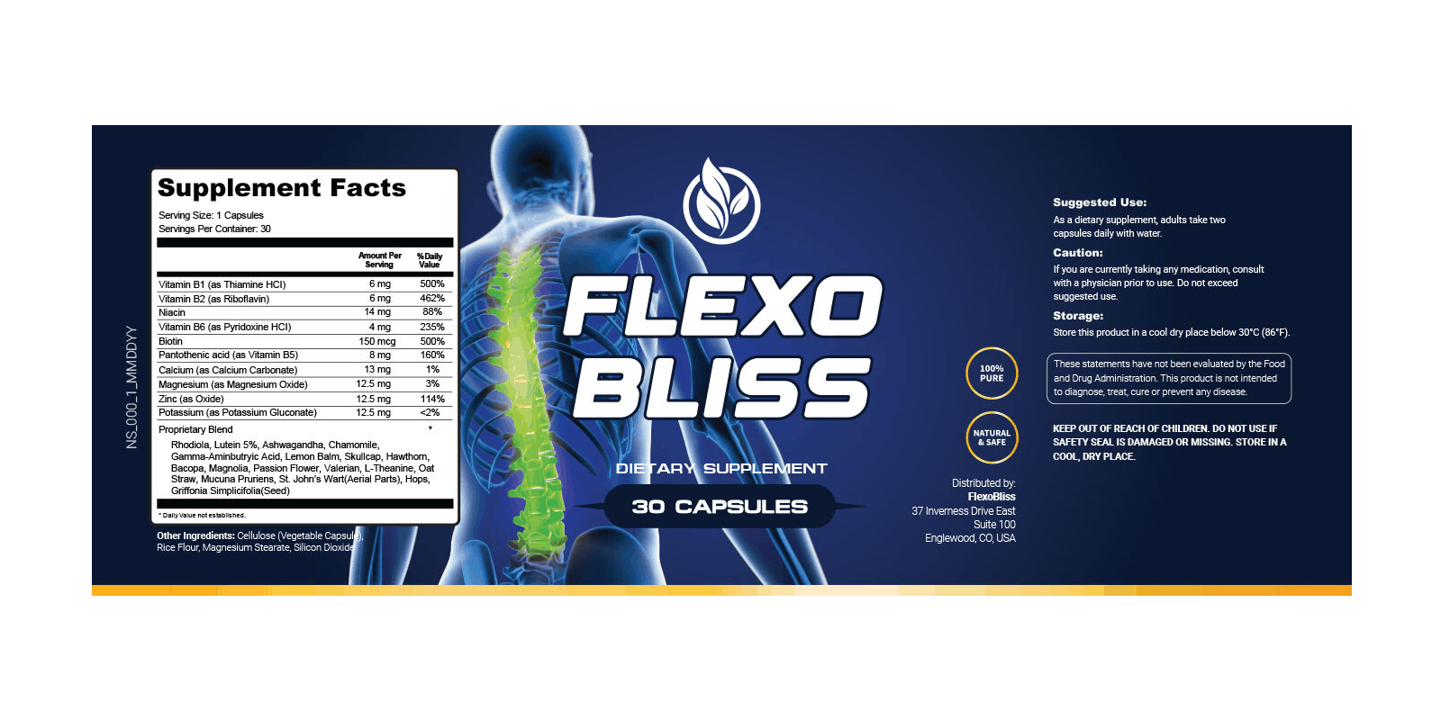 FlexoBliss Dosage