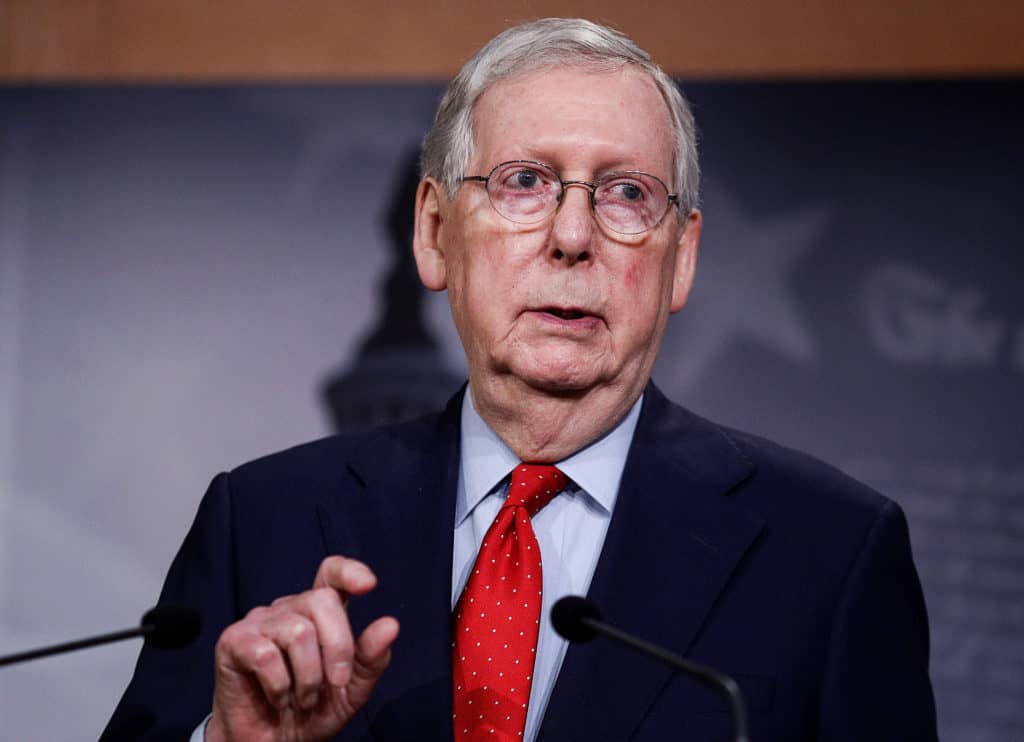 McConnell Asks Americans To Get Vaccinated Or Risk Shutdown