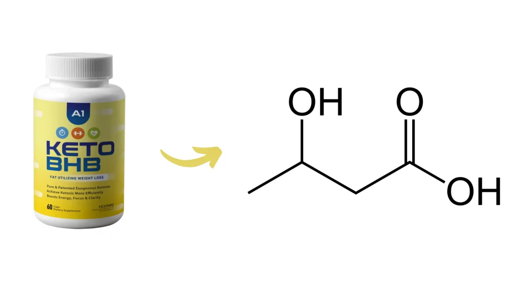 Beta-hydroxybutyrate is the main Ingredient of A1 Keto BHB 