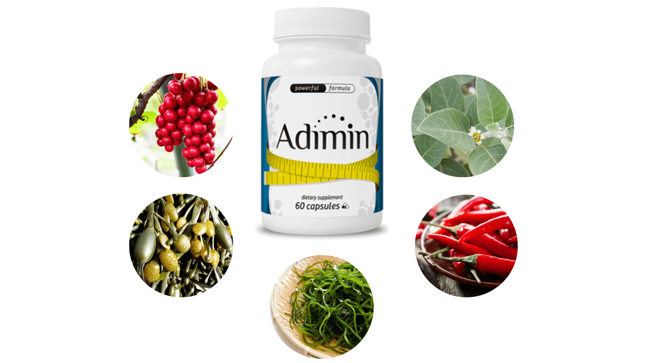 Adimin supplement ingredients