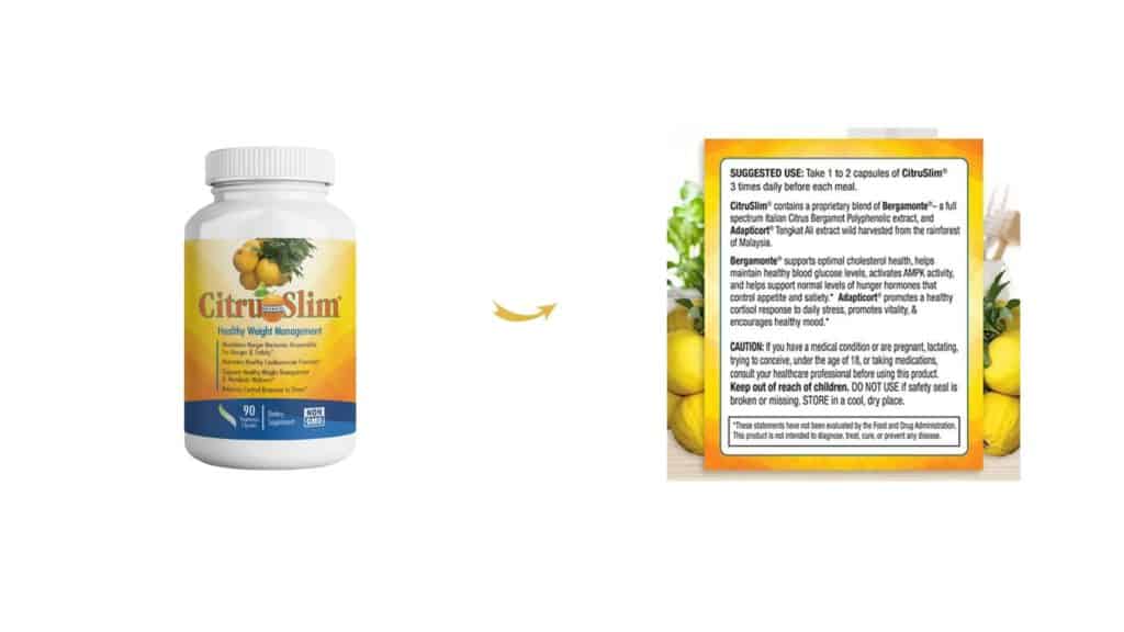 CitruSlim Weight Loss Formula dosage