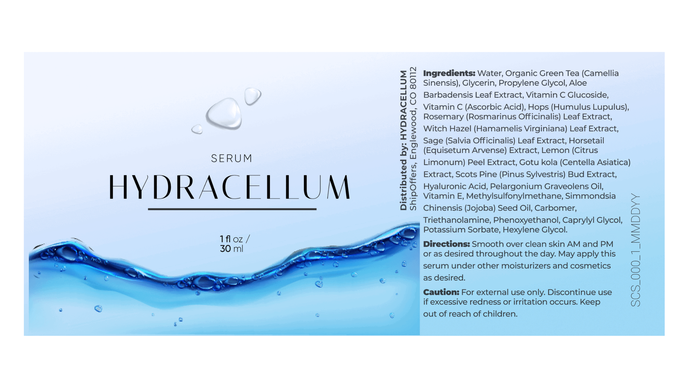 Hydracellum Dosage