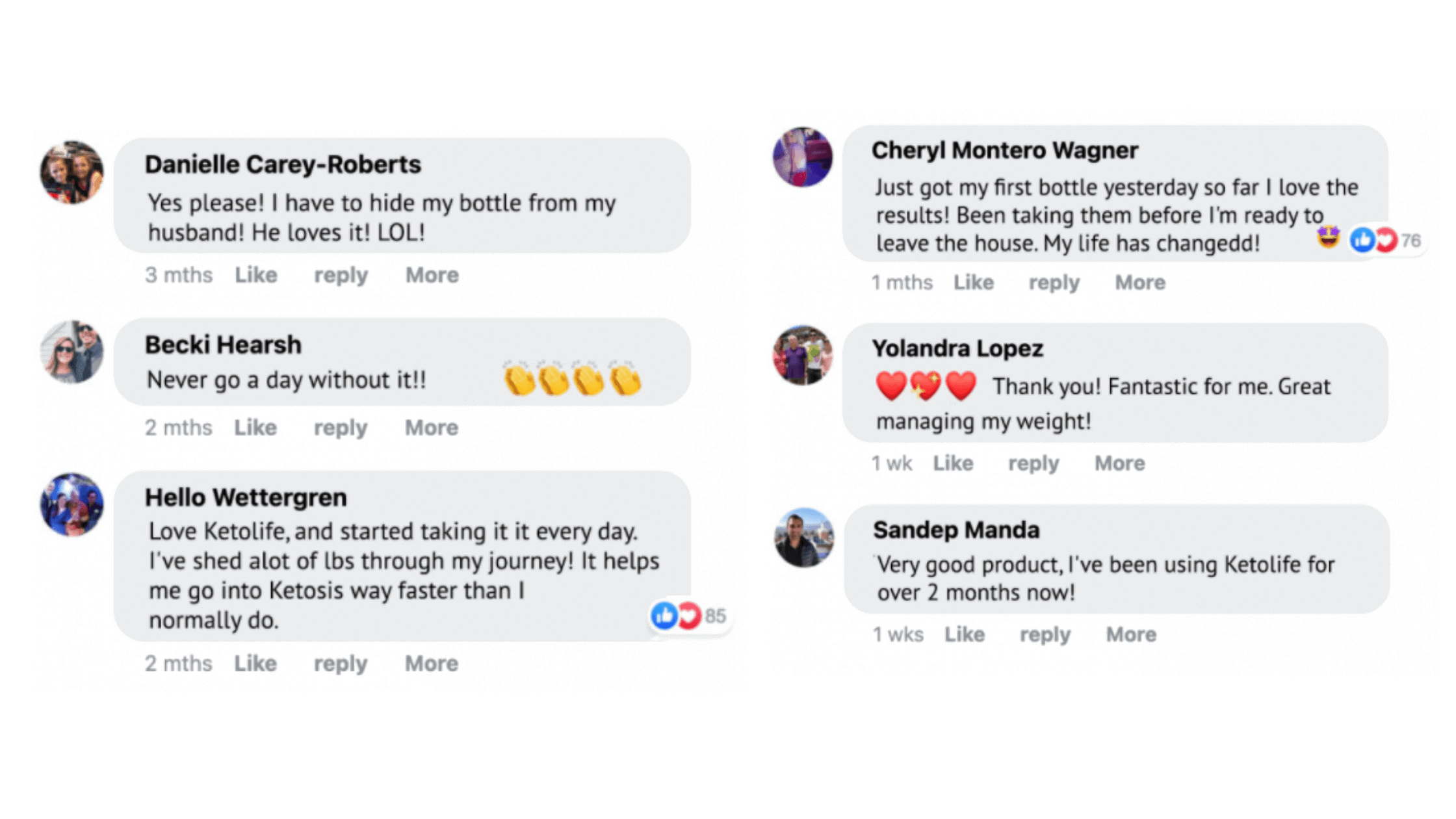 Keto Life Customer Reviews