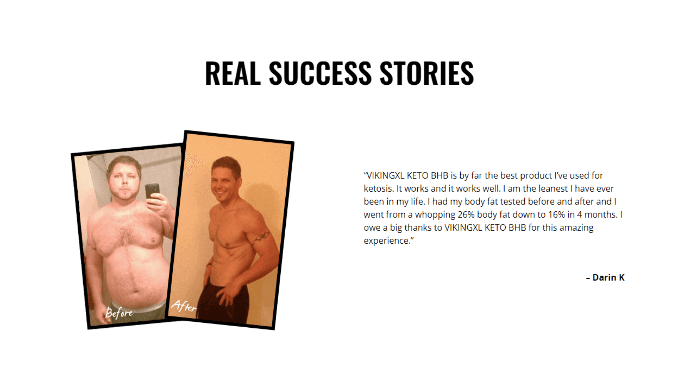 Viking XL Keto BHB customer Reviews