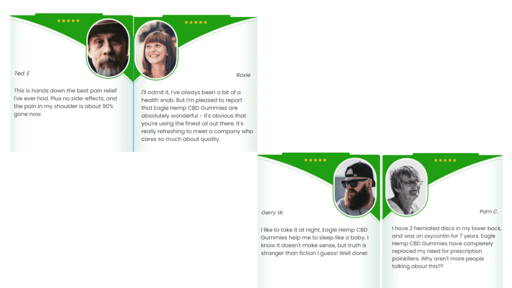 Eagle Hemp CBD Gummies Customer Reviews 