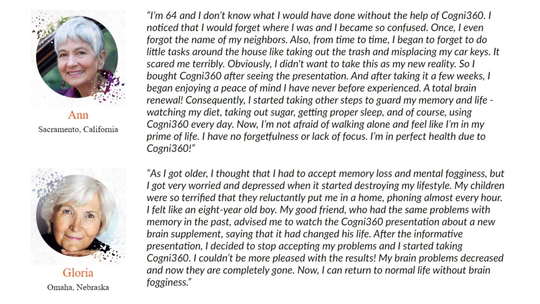 Cogni Brain 360 customer reviews