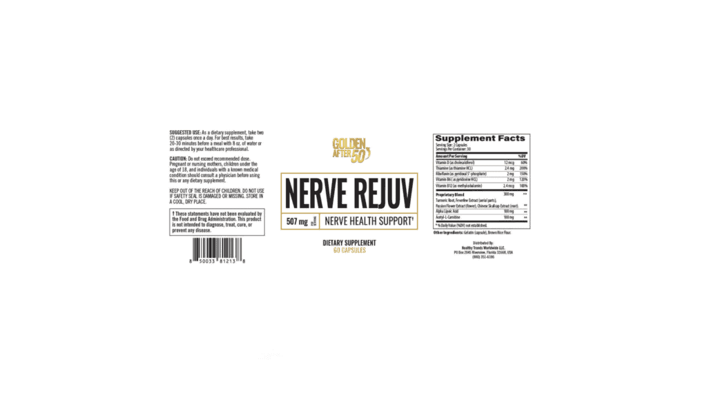 Nerve Rejuva Dosage