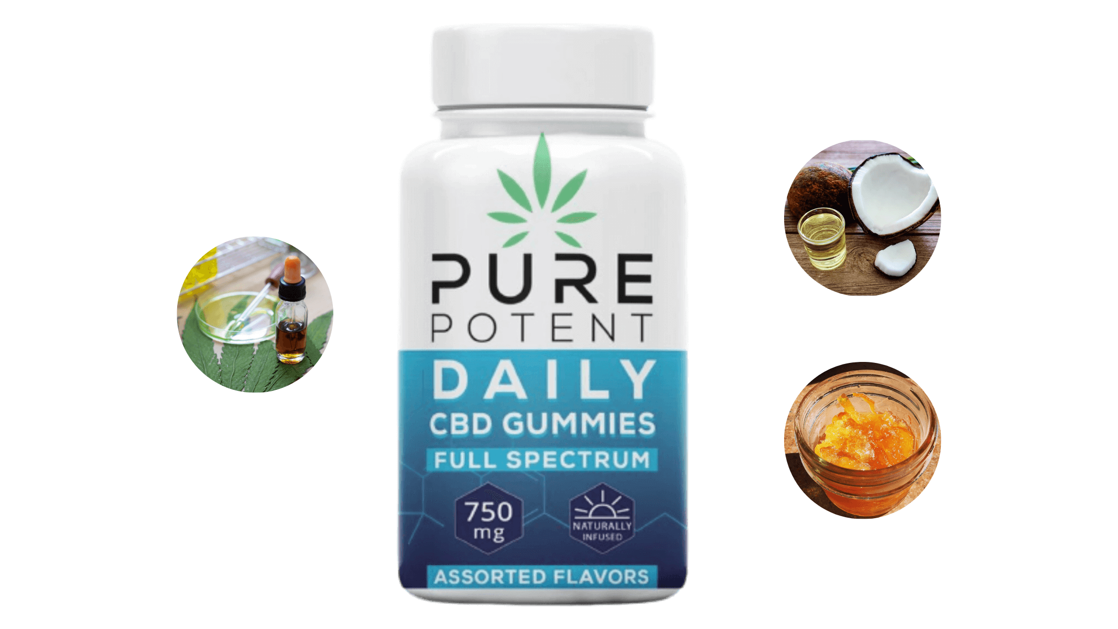 Pure Potent CBD gummies ingredients