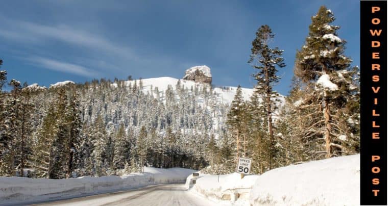 Snow Wrapped Mountain Routes In California: Latest News!