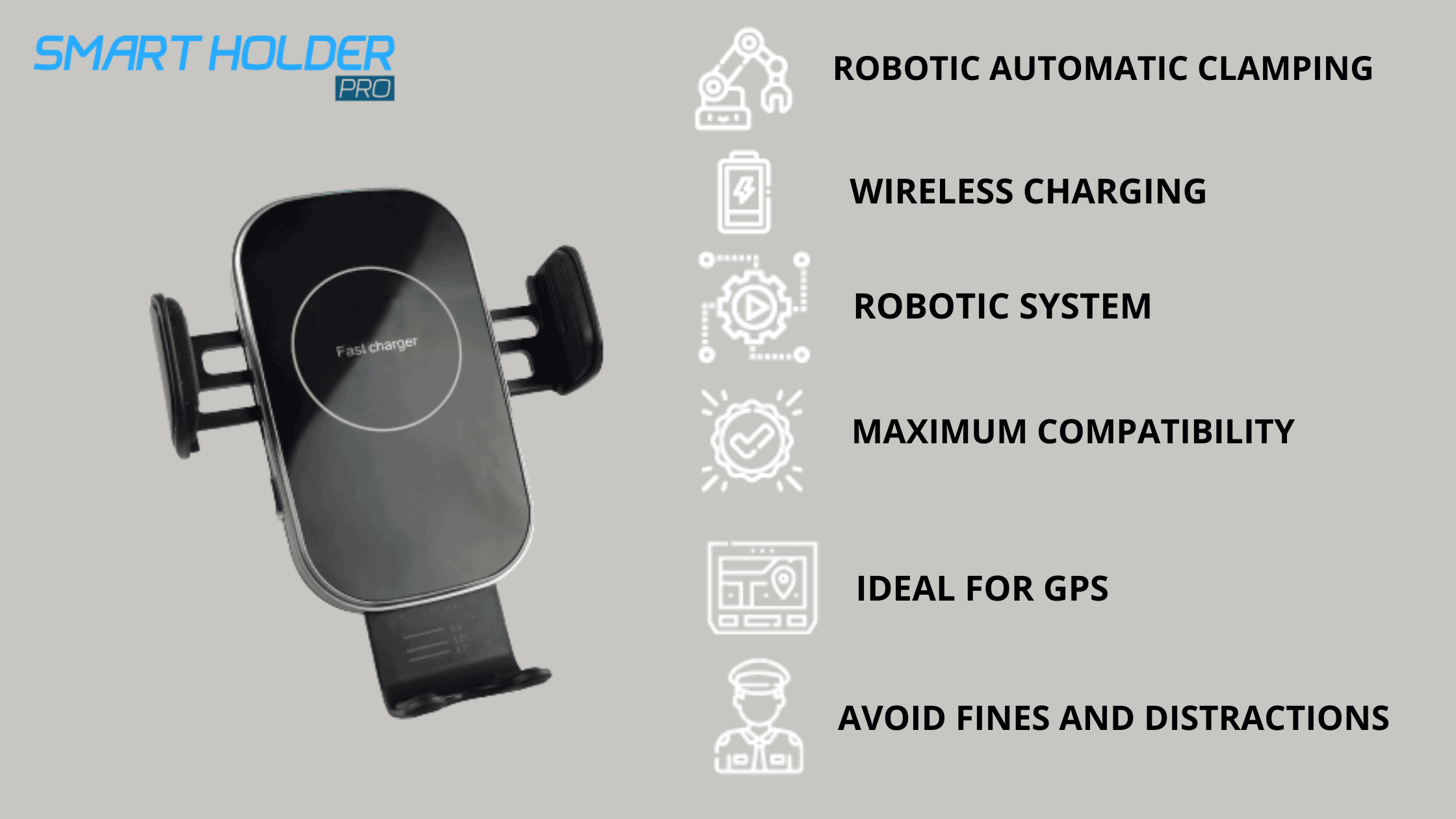  Features of Smart Holder Pro