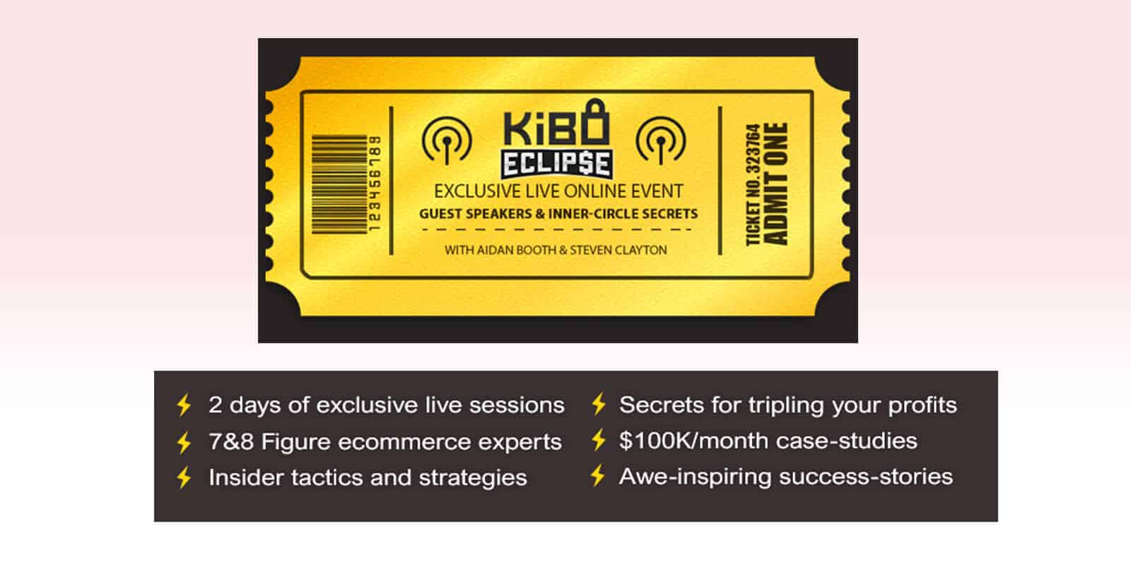 kibo eclipse 2022-Golden Ticket