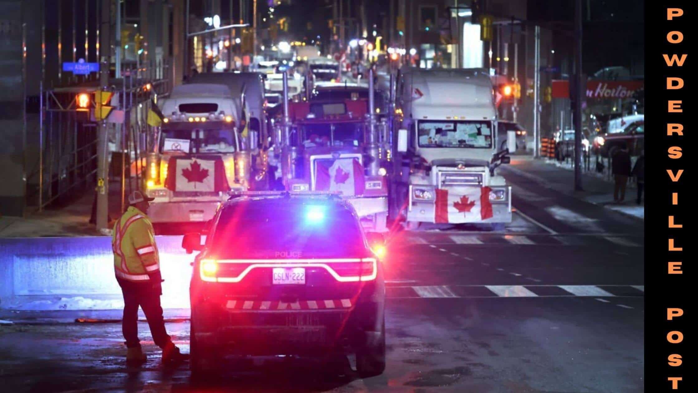 The Trucker’s Protest Against The Vaccine Mandates