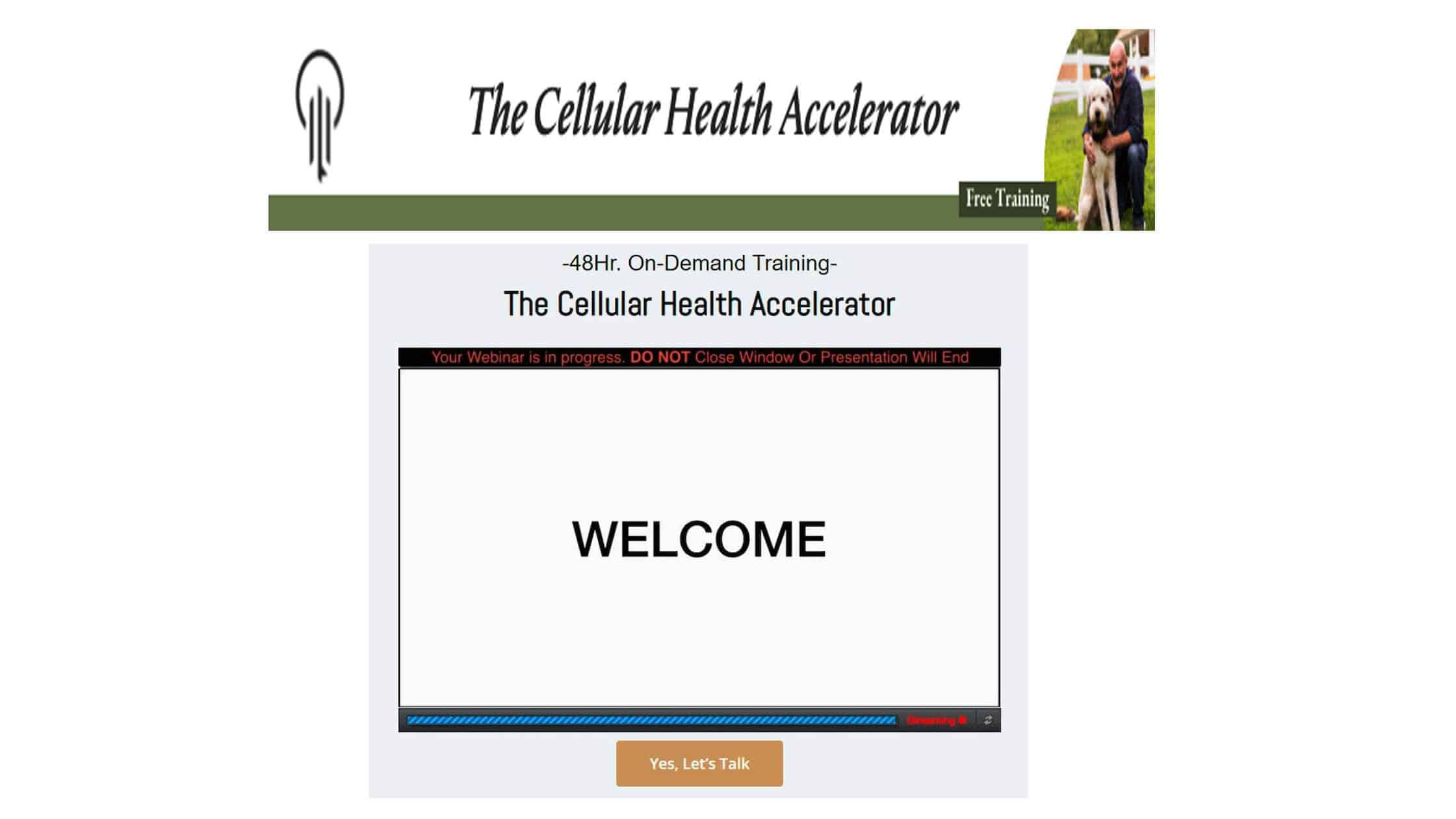 Cellular Health Accelerator Program