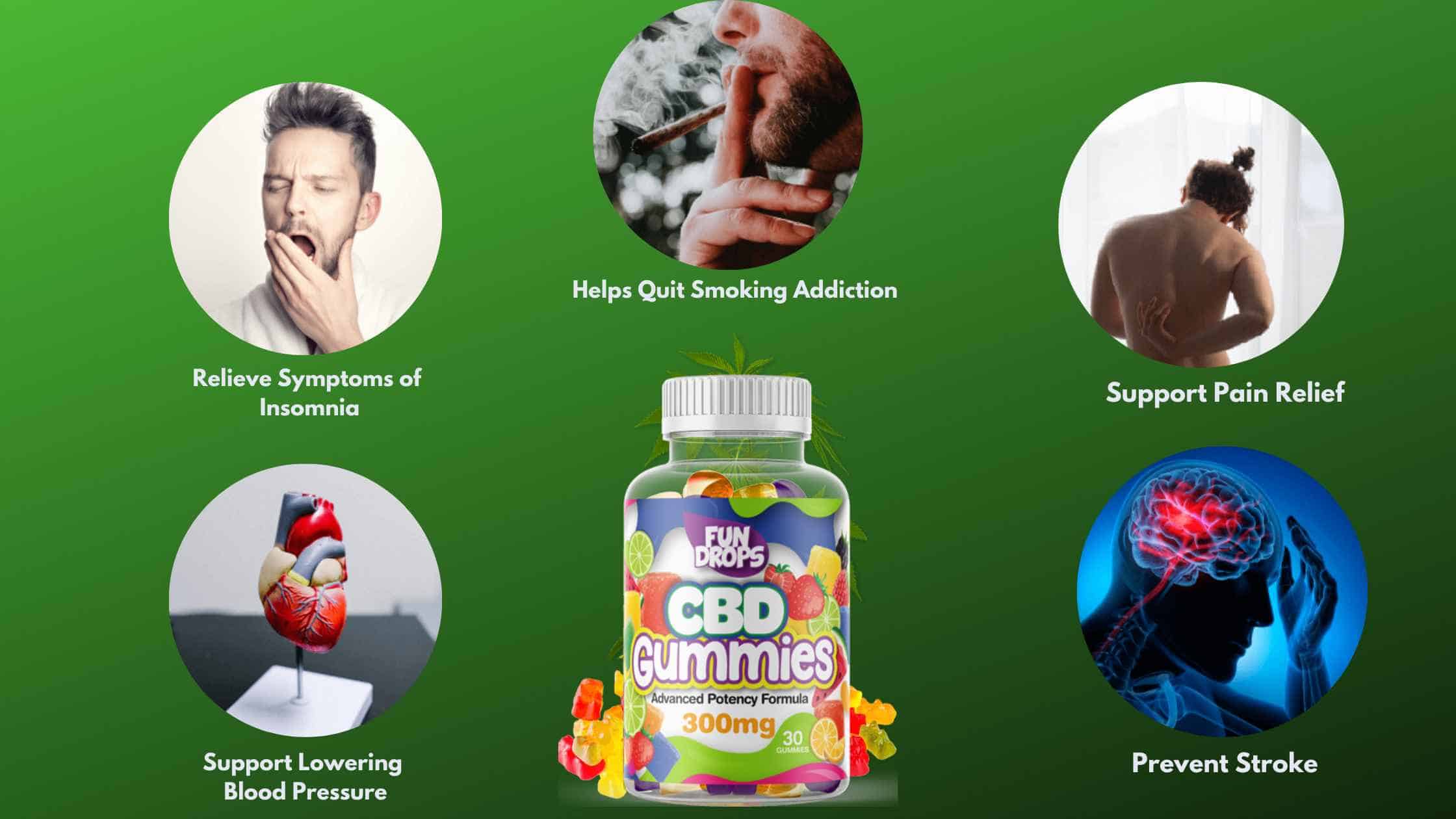 Fun Drops CBD Gummies Benefits