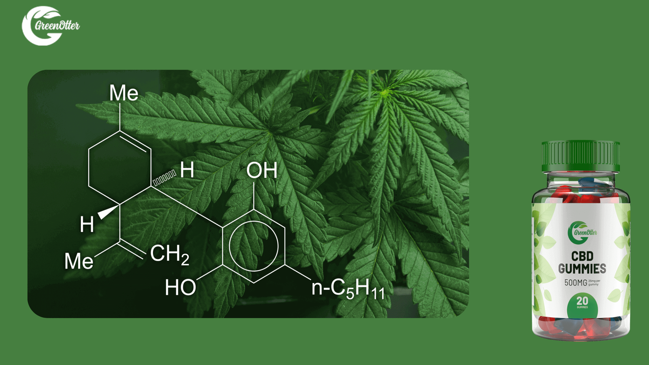 Green Otter CBD Gummies ingredients
