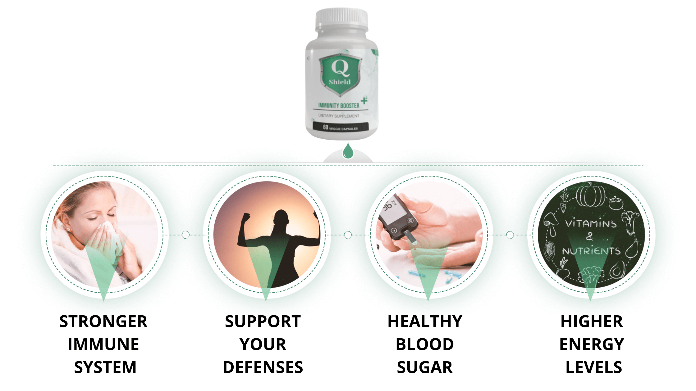 Q Shield Immunity Booster+ Benefits