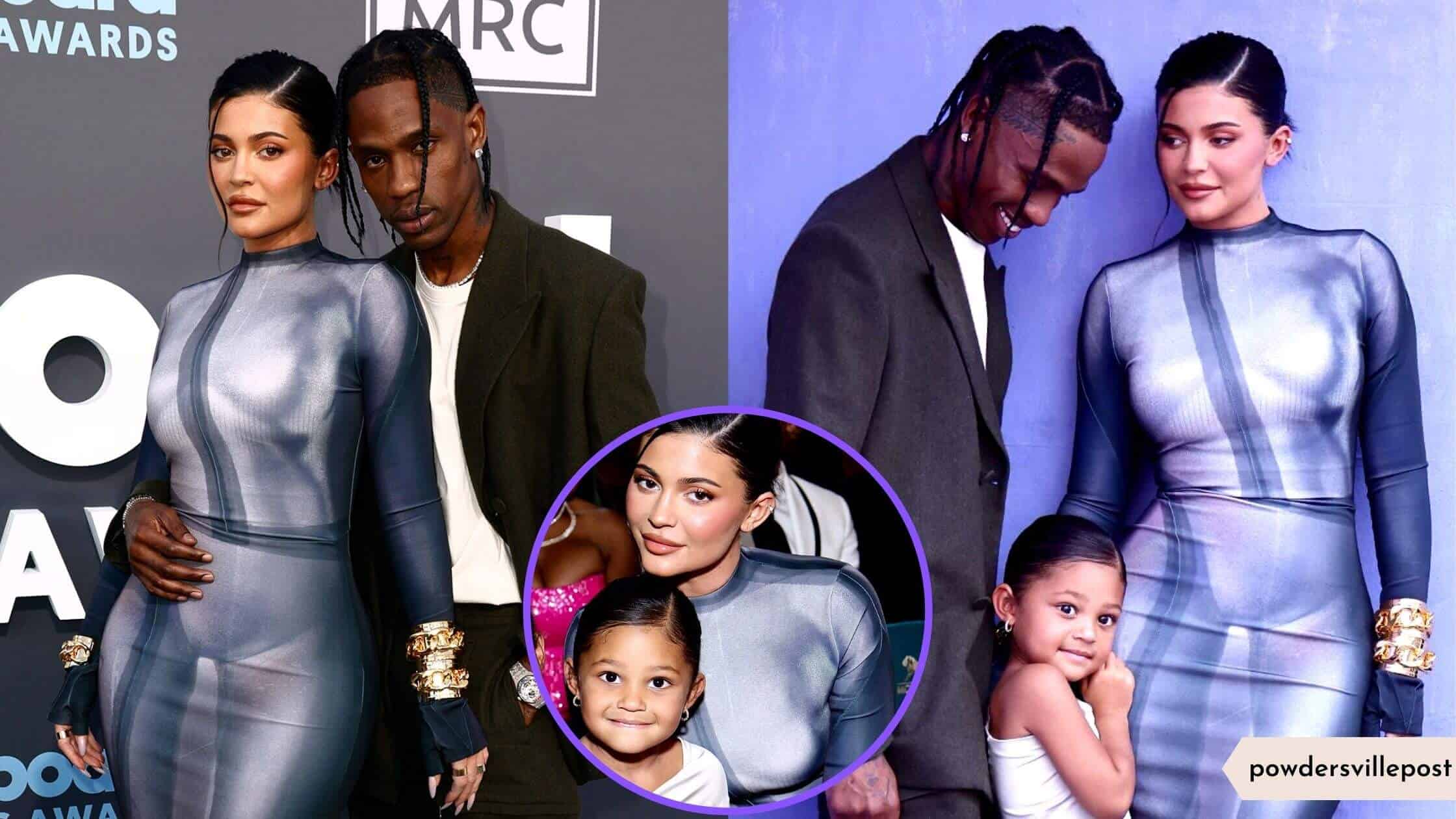 Billboard Music Awards 2022 Moments Of Kylie Jenner, Travis Scott, And Daughter