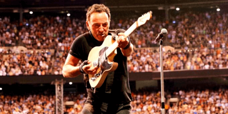 Bruce Springsteen On Tour With The E Street Band In The United States And Europe