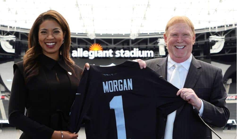 Sandra Douglass Morgan, Raiders First Female President