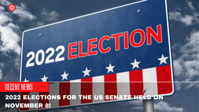 2022 Elections For The US Senate To Be Held On November 8!