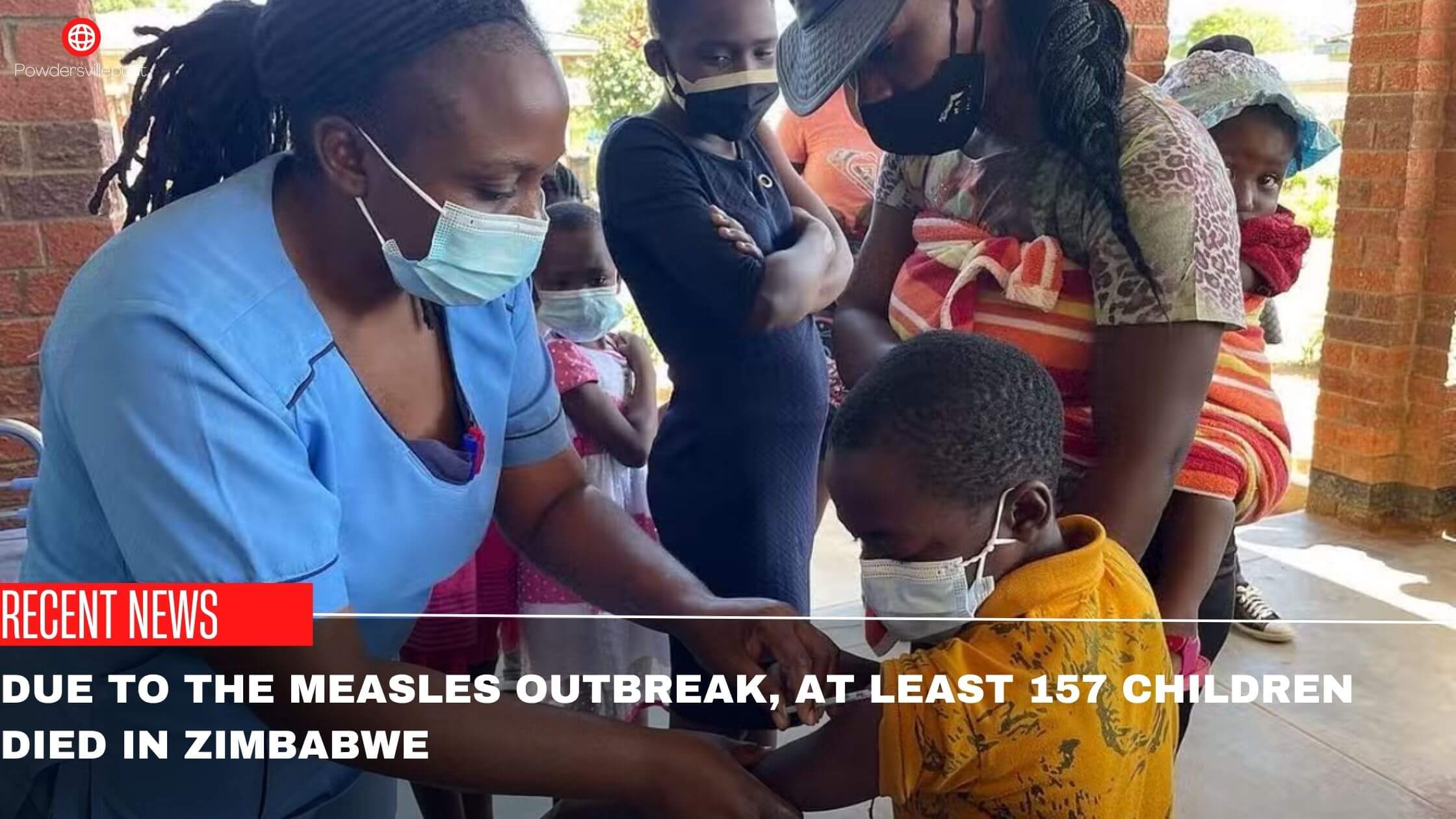 Due To The Measles Outbreak, At Least 157 Children Died In Zimbabwe