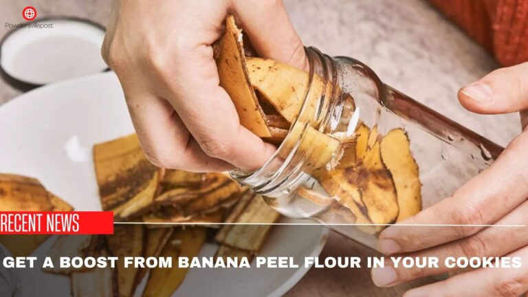 Get A Boost From Banana Peel Flour In Your Cookies