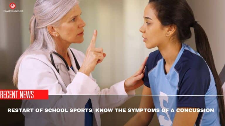 Restart Of School Sports| Know The Symptoms Of A Concussion