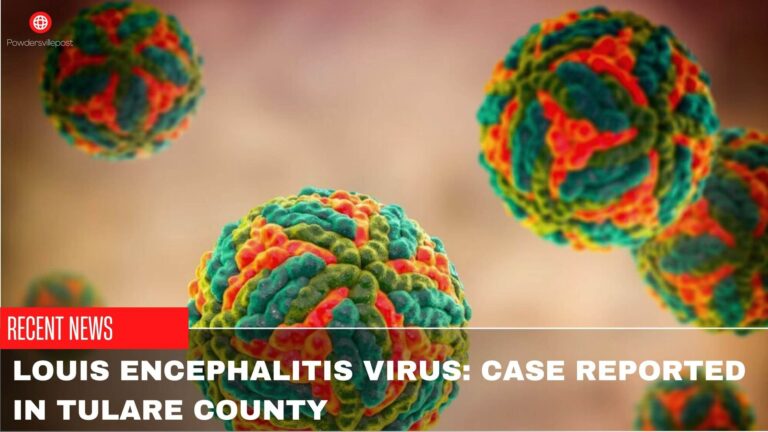 St. Louis Encephalitis Virus: Case Reported In Tulare County