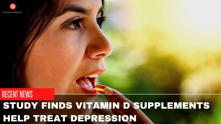 Study Finds Vitamin D Supplements Help Treat Depression