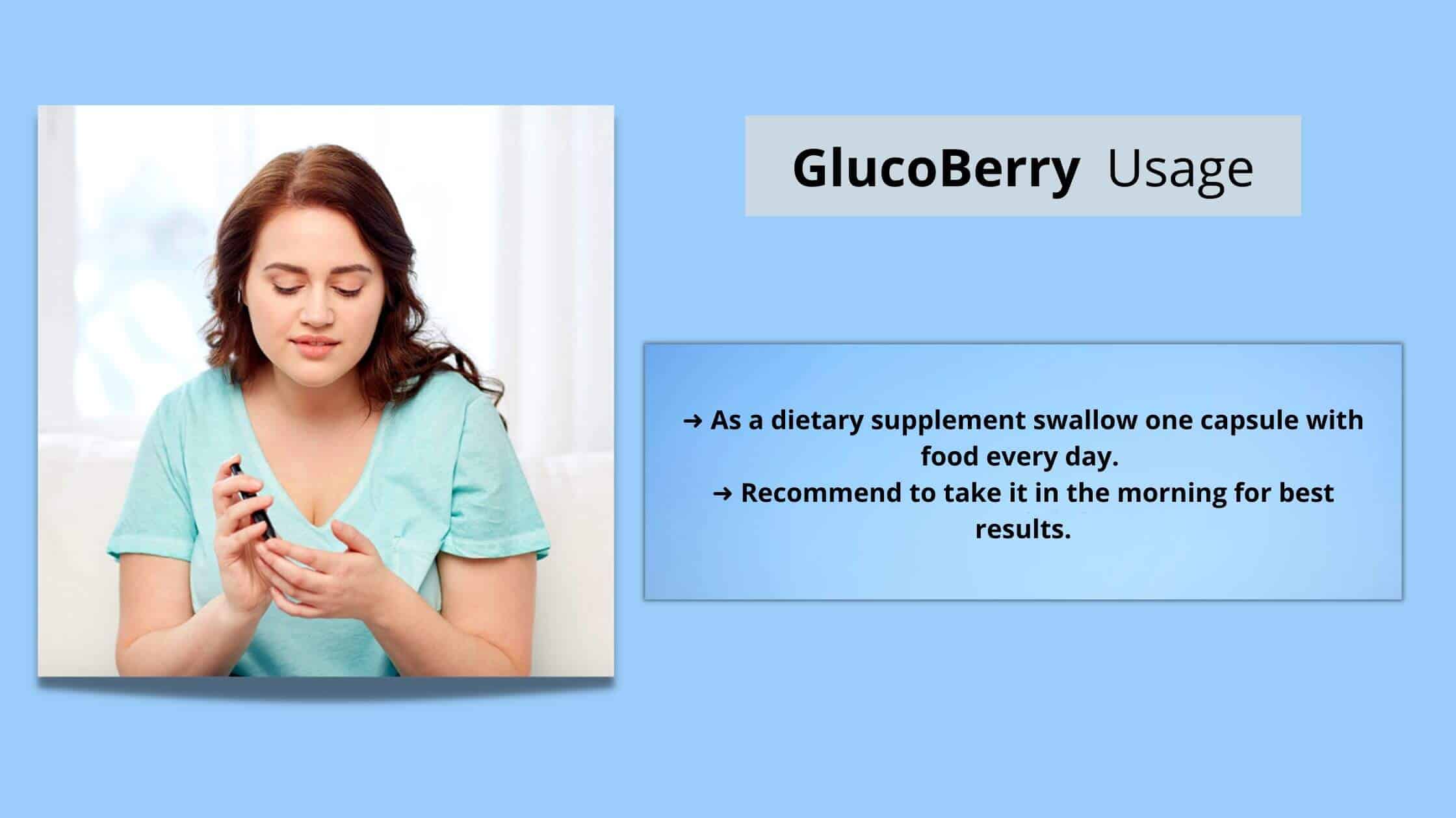 GlucoBerry Usage