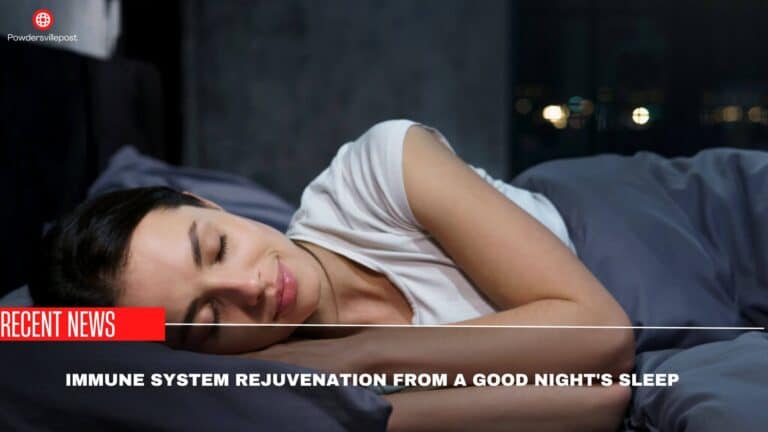 Immune System Rejuvenation From A Good Night’s Sleep