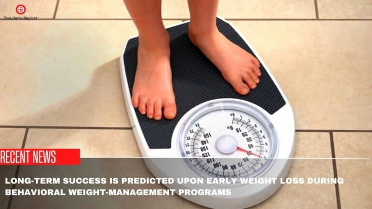 Long-Term Success Is Predicted Upon Early Weight Loss In Behavioral Weight-Management Programs