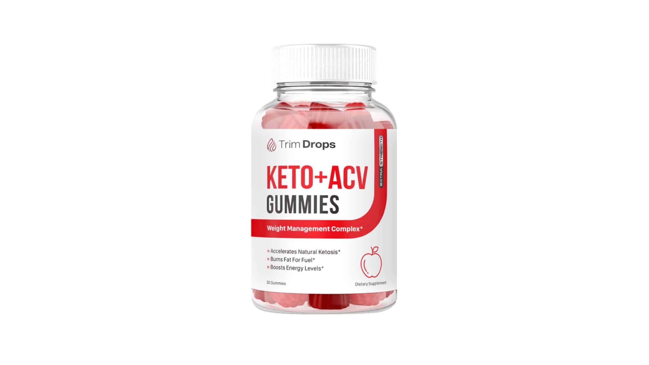 Trim Drops Keto + ACV Gummies Review