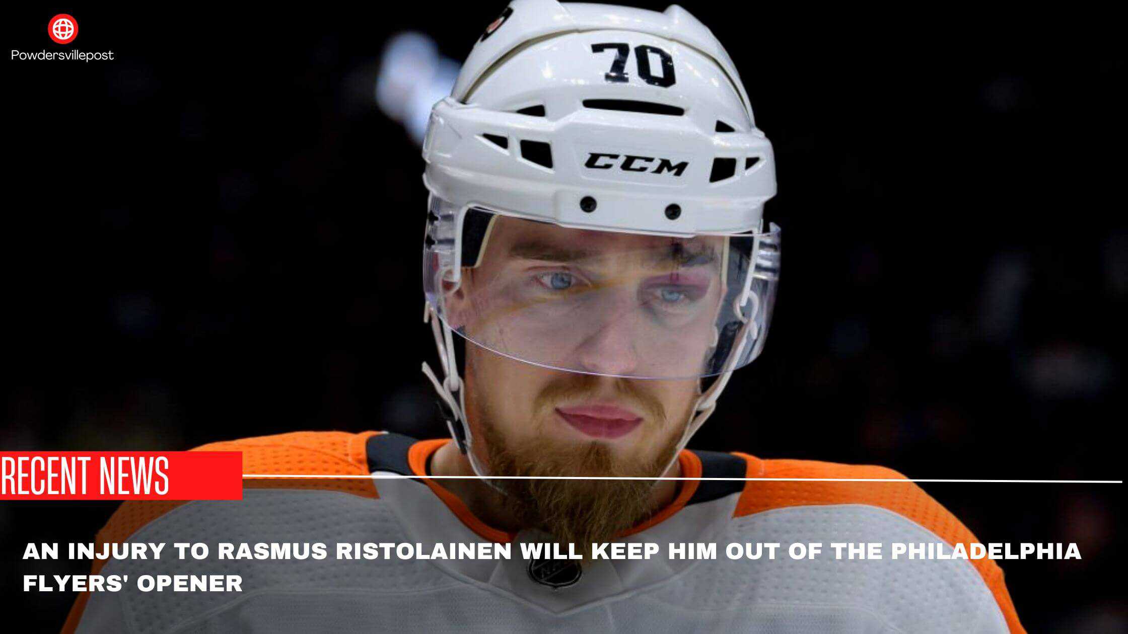 An Injury To Rasmus Ristolainen Will Keep Him Out Of The Philadelphia Flyers' Opener