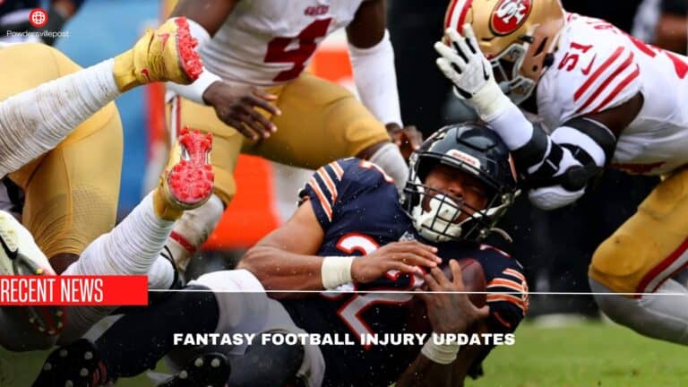 Fantasy Football Injury Updates- Latest Report