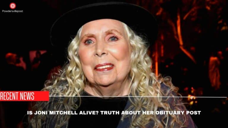 Is Joni Mitchell Alive? Truth About Her Obituary Post