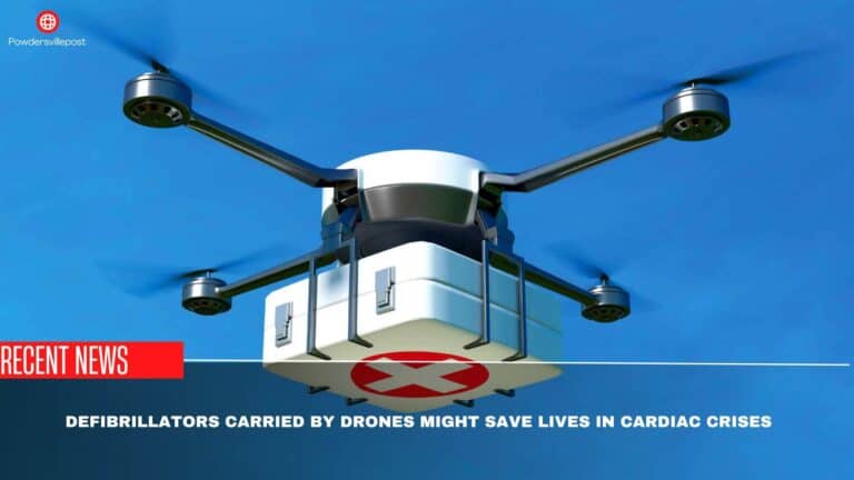 Defibrillators Carried By Drones Might Save Lives In Cardiac Crises