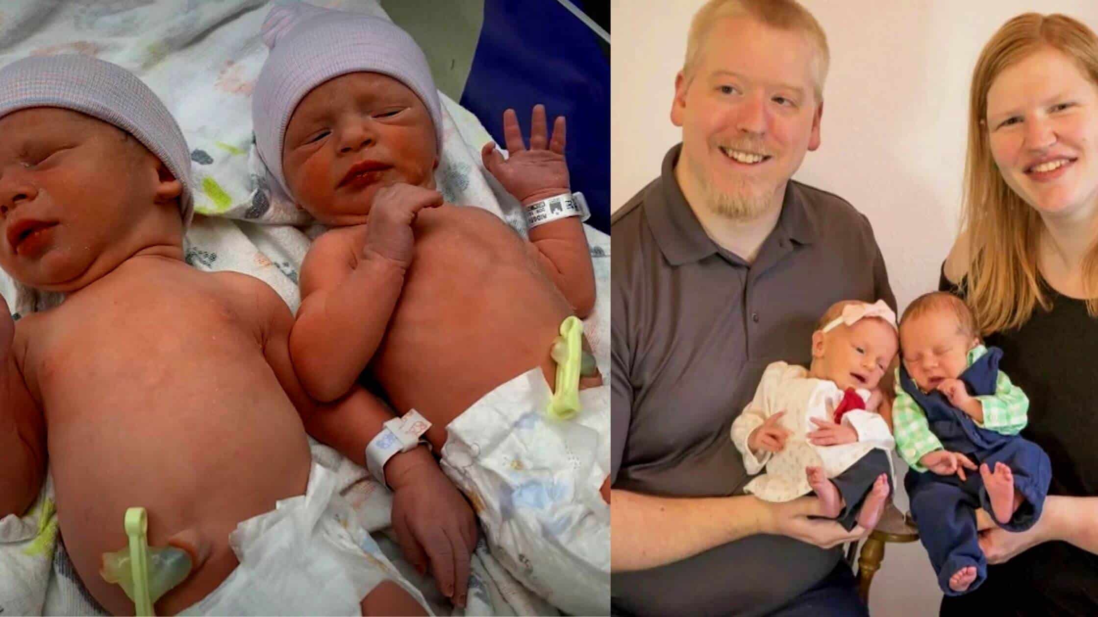 Magical Birth Twin Babies Reborn From Embryos Frozen 30 Years Ago